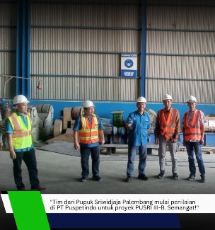 KUNJUNGAN PT PUPUK SRIWIDJAJA